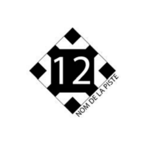 Panneau losange Dibond VTT Elite LOS-DIB-236